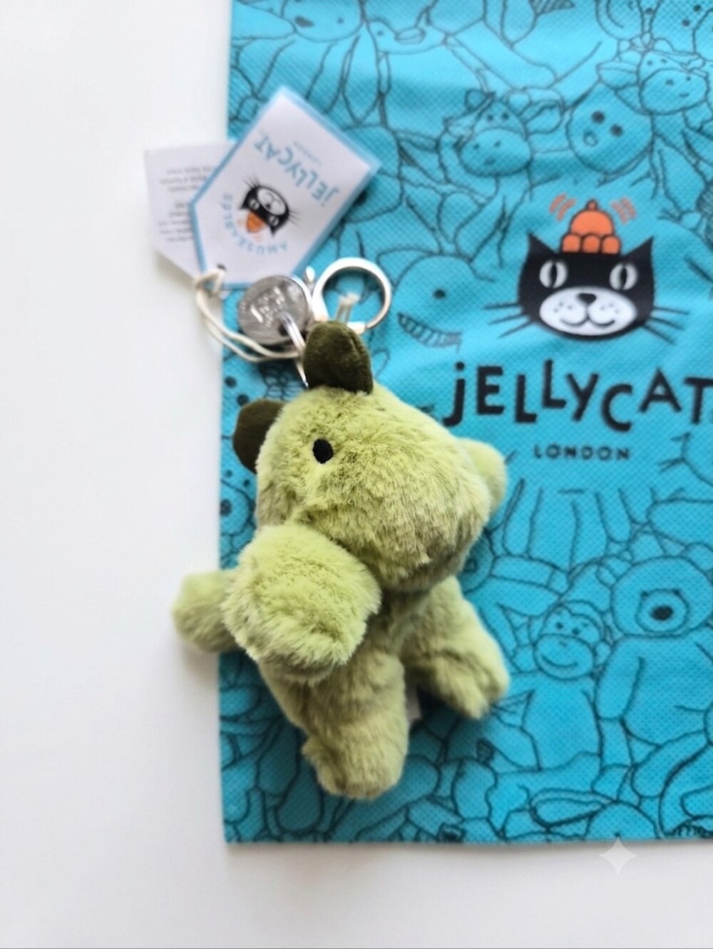 Jellycat Dino Bag Charm